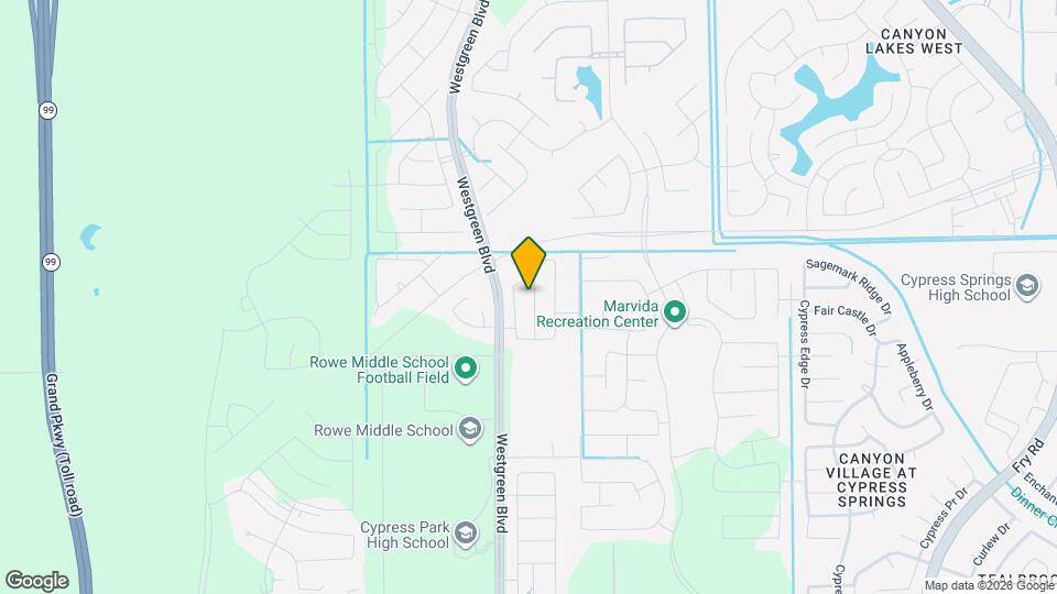 7955 Fijian Cypress Dr Map and Location Details