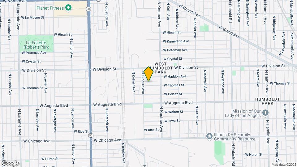 4442 W Thomas St Map and Location Details