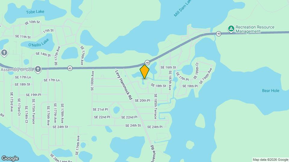 1800 SE 185th Ct Map and Location Details