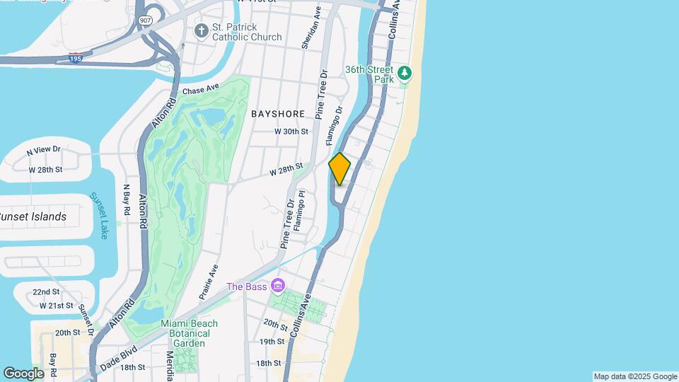 2642 Collins Ave Map and Location Details