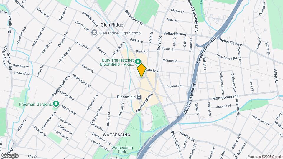 14 Ward St Map and Location Details