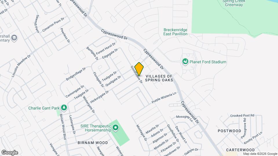 23718 Goodfellow Dr Map and Location Details