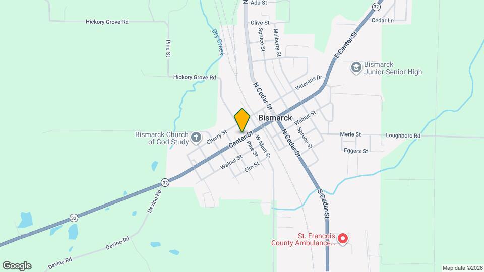 1001 Pine St Map and Location Details