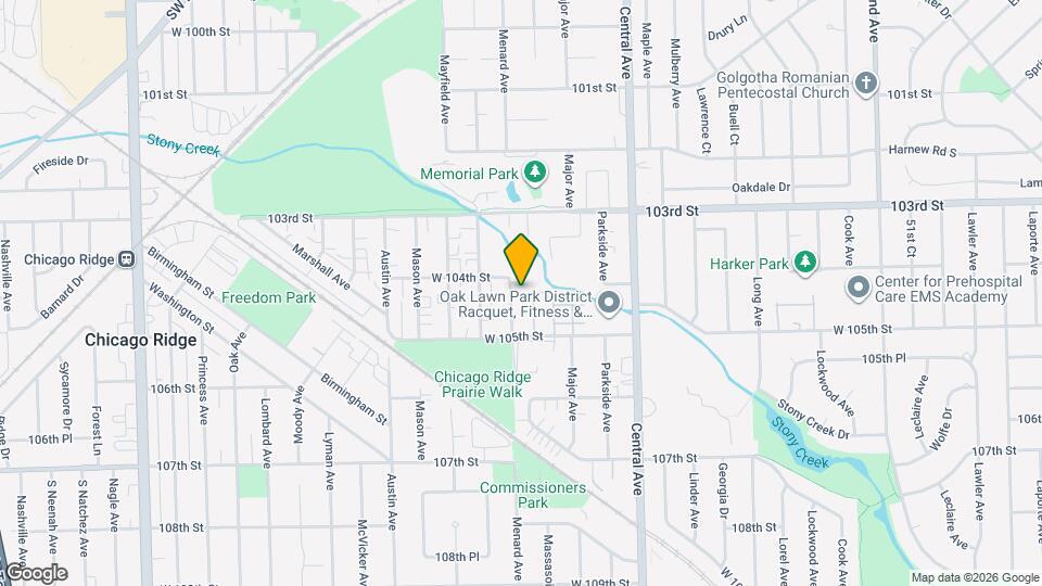 10351 Menard Ave, Unit 322 Mapa y Detalles de la Ubicación