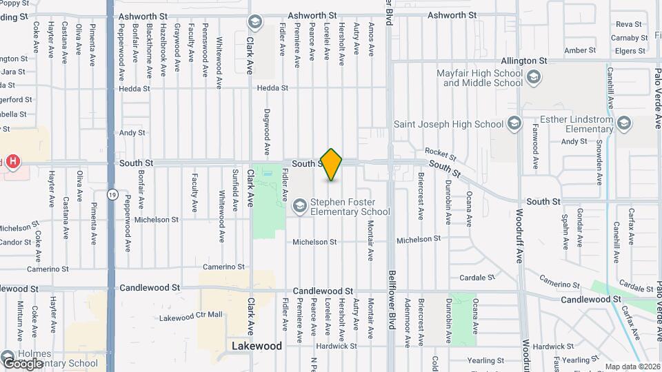 5712 Lorelei Ave Map and Location Details