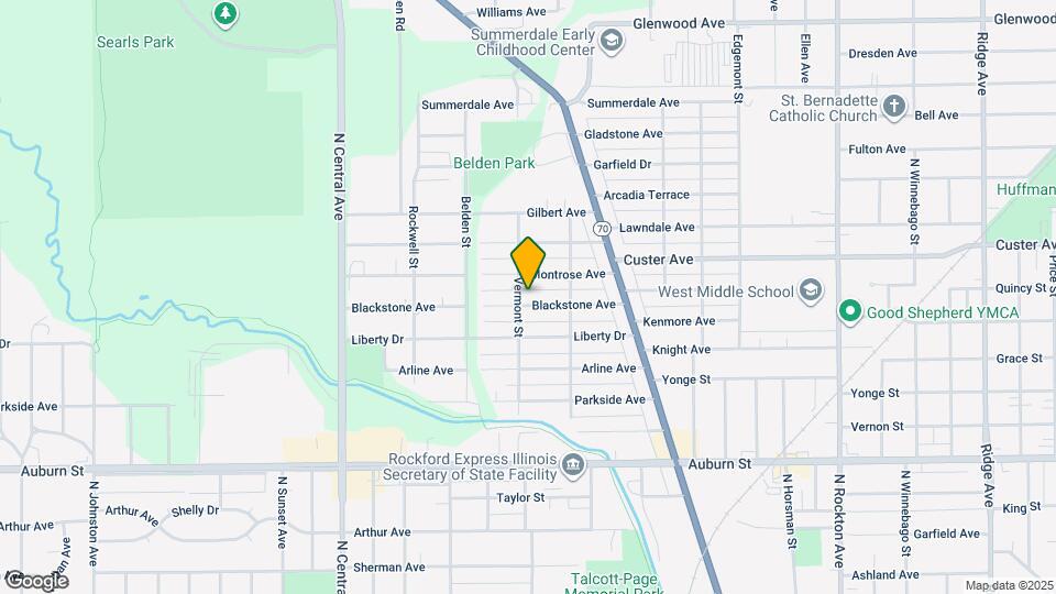 3233 Blackstone Ave Map and Location Details