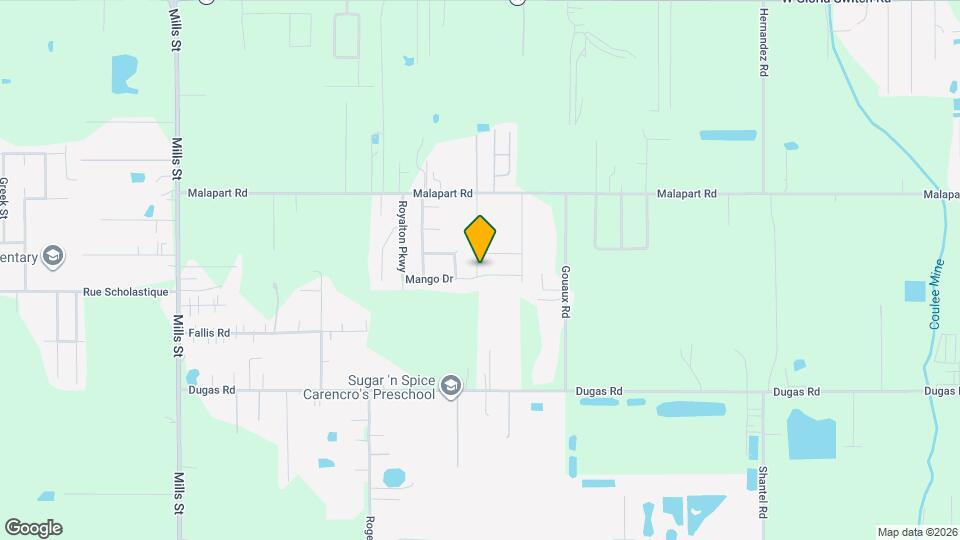 401 Mango Dr Map and Location Details