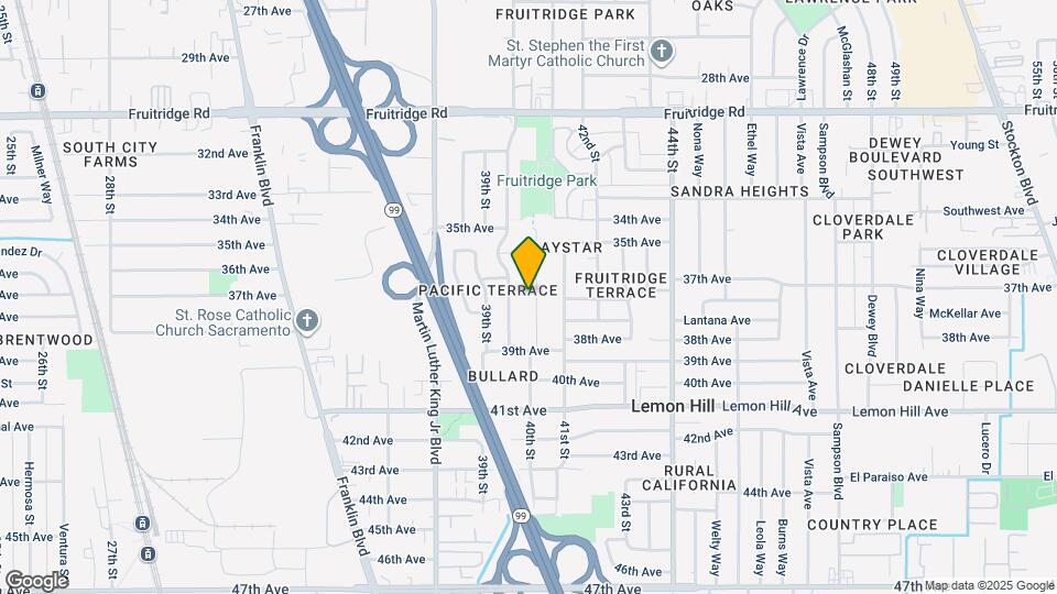 5904 40th St Map and Location Details