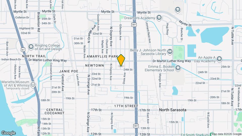 1903 24th St Map and Location Details