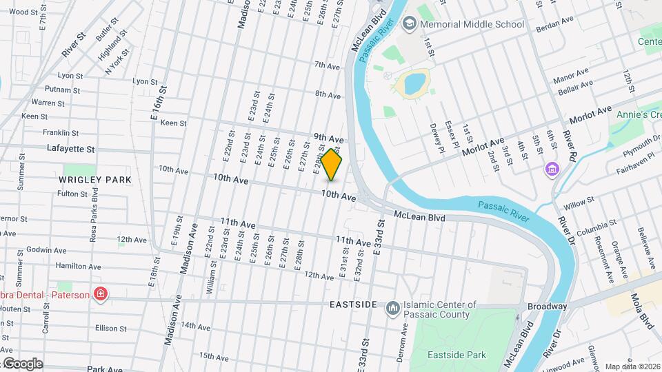 347 E 29th St Map and Location Details