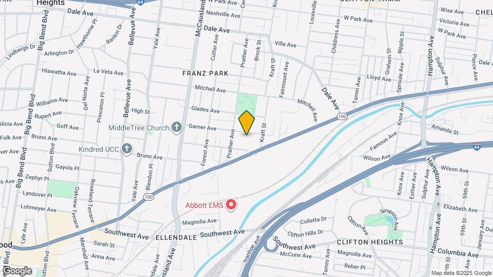 6732 Garner Ave Map and Location Details