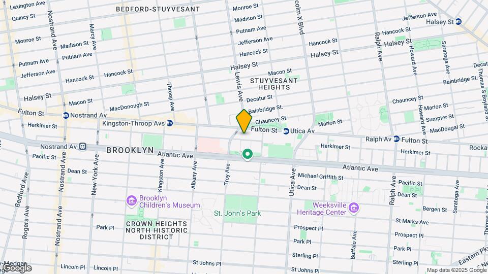 575 Herkimer St Map and Location Details