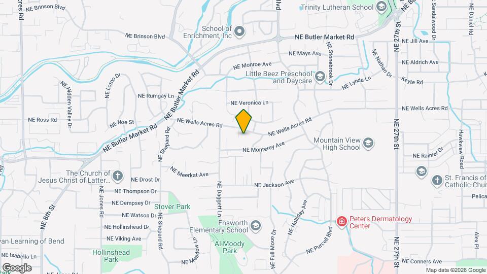 2816 NE Lapoint Ct Map and Location Details