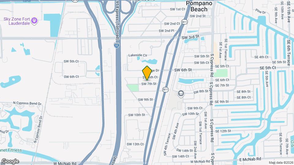 701 SW 7th St Map and Location Details