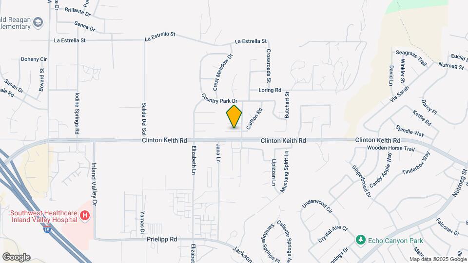 24918 Padre Ct Map and Location Details