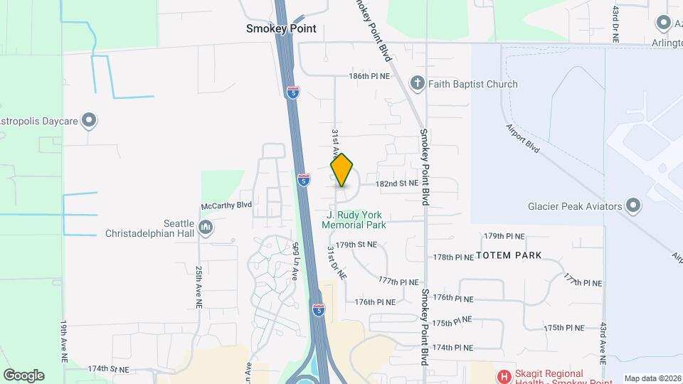 18113 31st Ave NE Map and Location Details