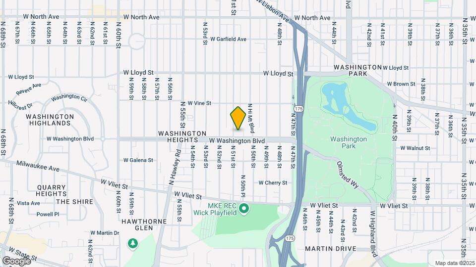 5036 W Washington Blvd Map and Location Details