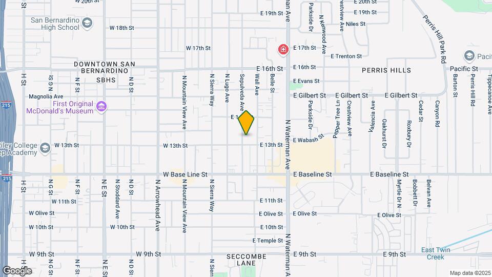 1317-1321 Sepulveda Ave Map and Location Details