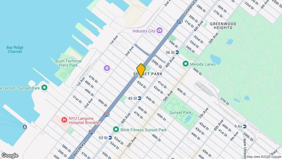 332 42nd St Map and Location Details