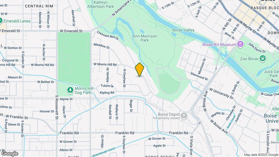3205 W Crescent Rim Dr Map and Location Details