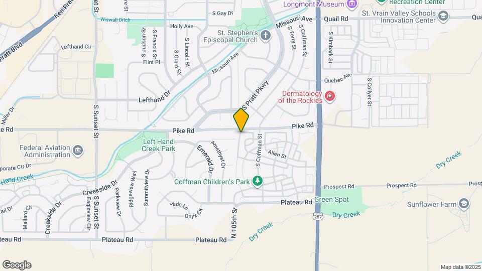 1028 Katy Ln Map and Location Details