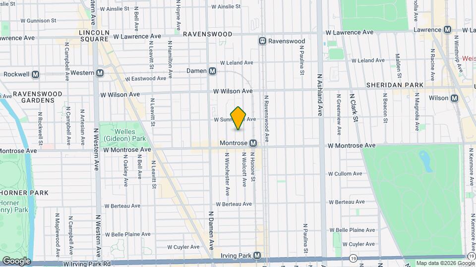 4426 N Wolcott Ave, Unit J05W Mapa y Detalles de la Ubicación