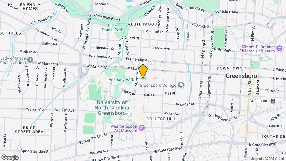 126 Tate St, Unit 126-B Map and Location Details