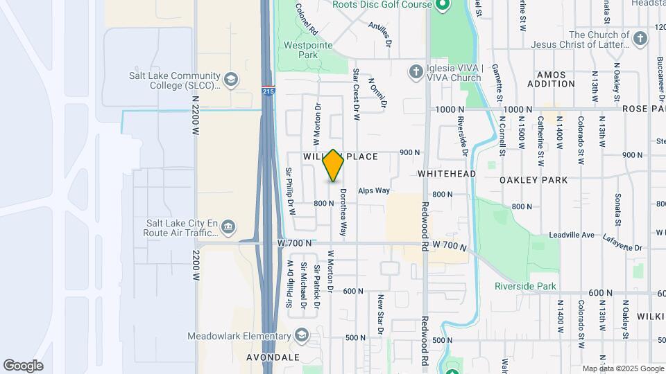 832 N Morton Dr Mapa y Detalles de la Ubicación