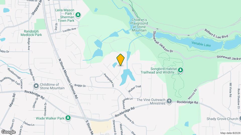 5711 Pennybrook Ct Map and Location Details