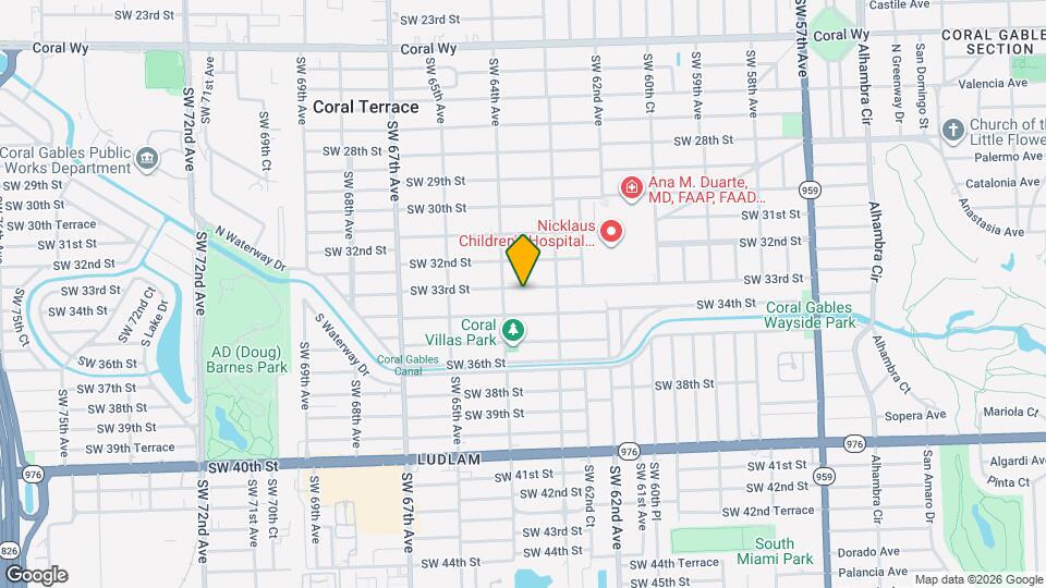 6364 SW 33rd St Map and Location Details