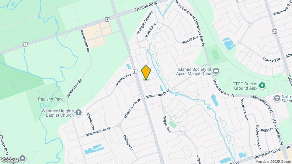 39 Oshea Crescent Map and Location Details