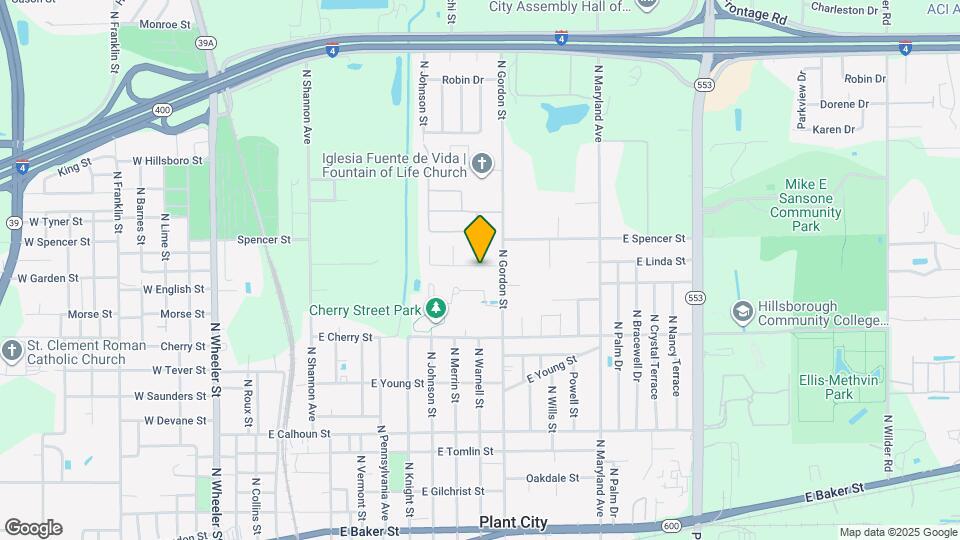 1227 Gordon Oaks Dr Map and Location Details