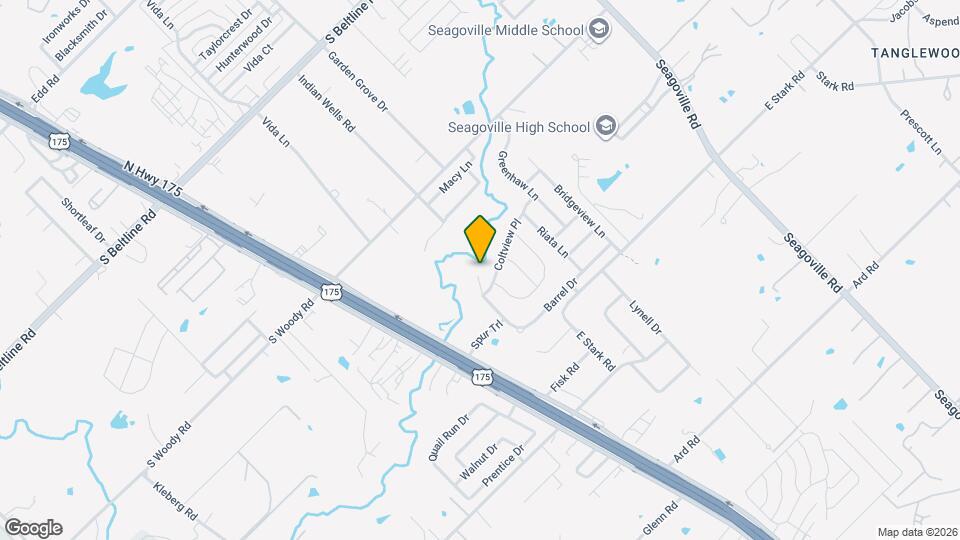 14205 Open Range Dr Map and Location Details