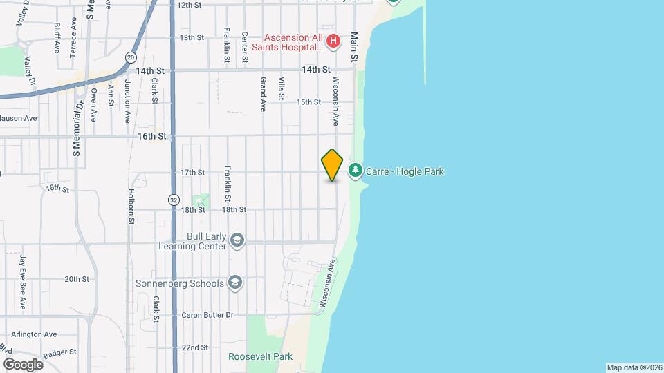 1722 Wisconsin Ave Map and Location Details