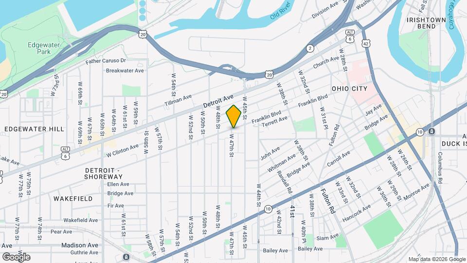 1773 W 47th St Mapa y Detalles de la Ubicación