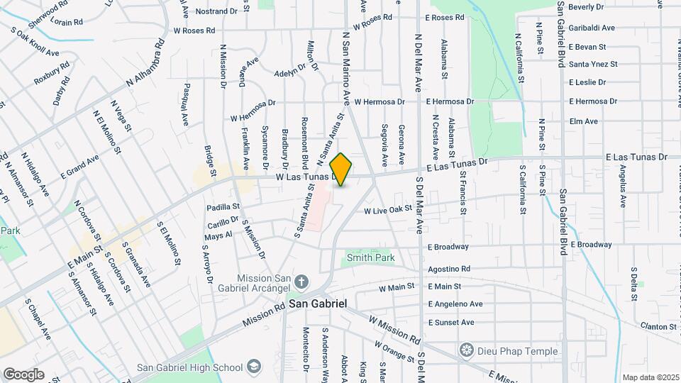 116-122 De Anza St Map and Location Details