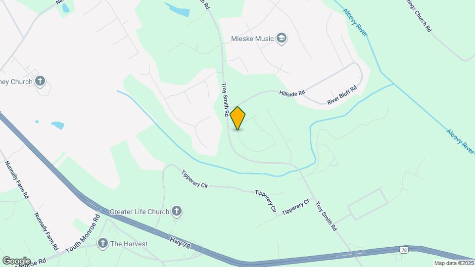 705 Morgans Ridge Dr Map and Location Details