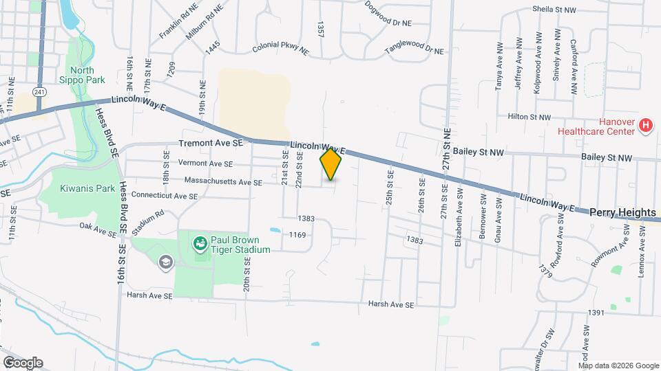 2312 Massachusetts Ave SE Map and Location Details