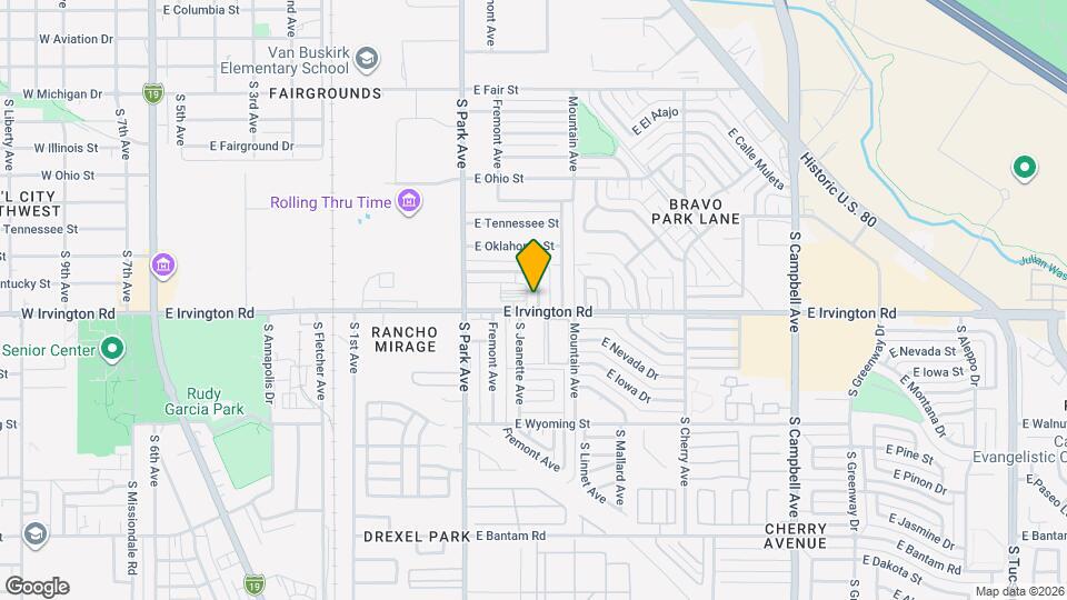 1228 E Kentucky St Map and Location Details