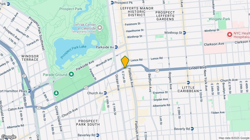 2114 Caton Ave Mapa y Detalles de la Ubicación