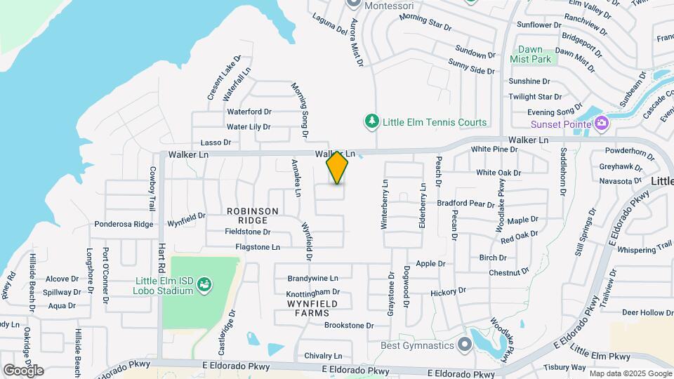 1724 Rolling Brook Dr Map and Location Details
