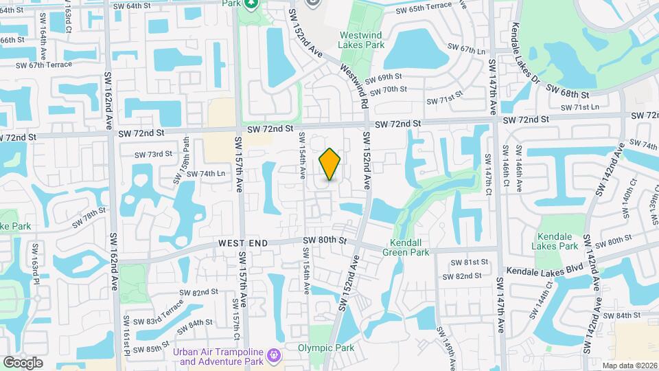 7520 SW 153rd Pl Map and Location Details
