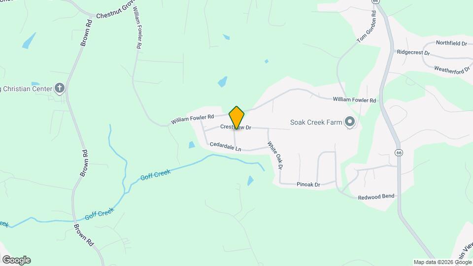 114 Locust Rd Map and Location Details