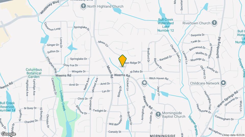 6525 Gregg Dr Map and Location Details