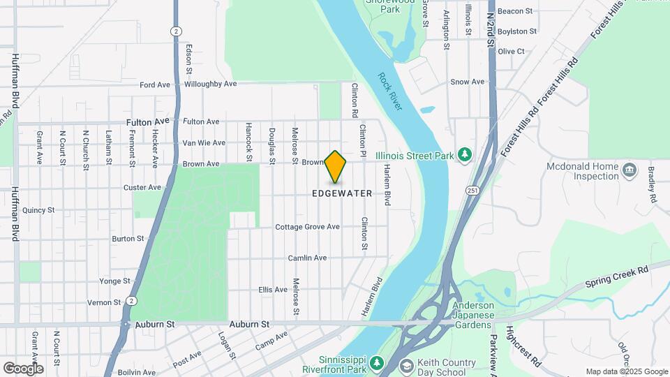 2108 Oxford St Map and Location Details