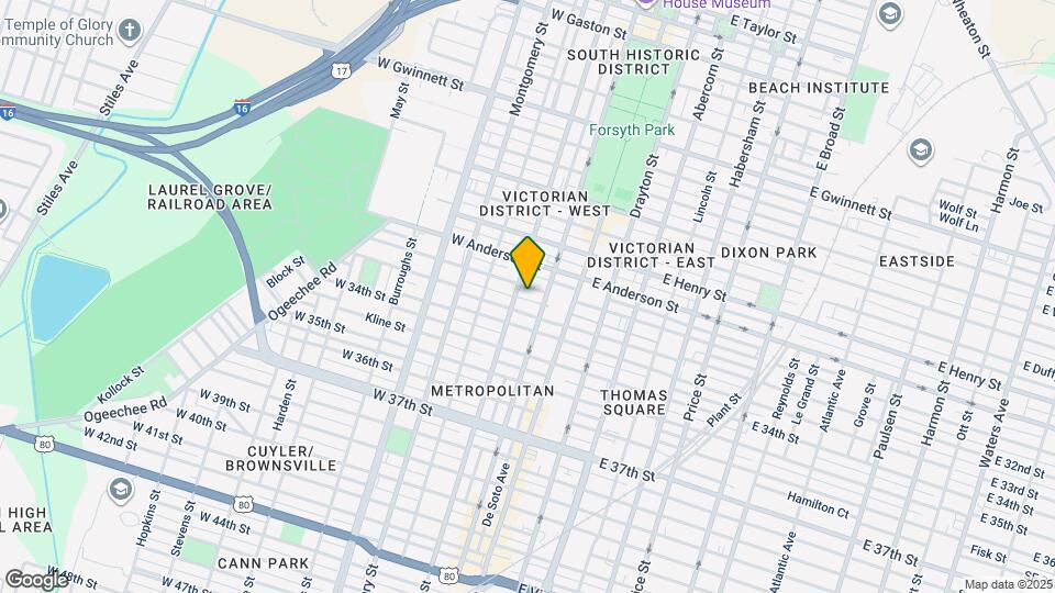 112 W 31st Ln Map and Location Details