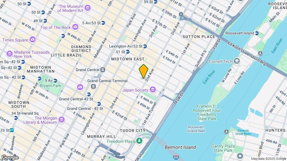 249 E 48th St-Unit -3F Map and Location Details