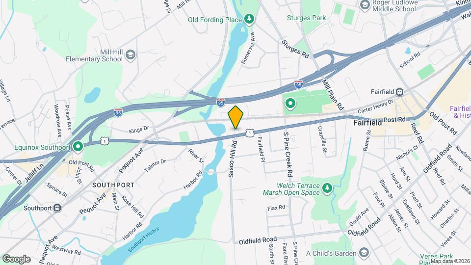 2324 Post Rd Map and Location Details