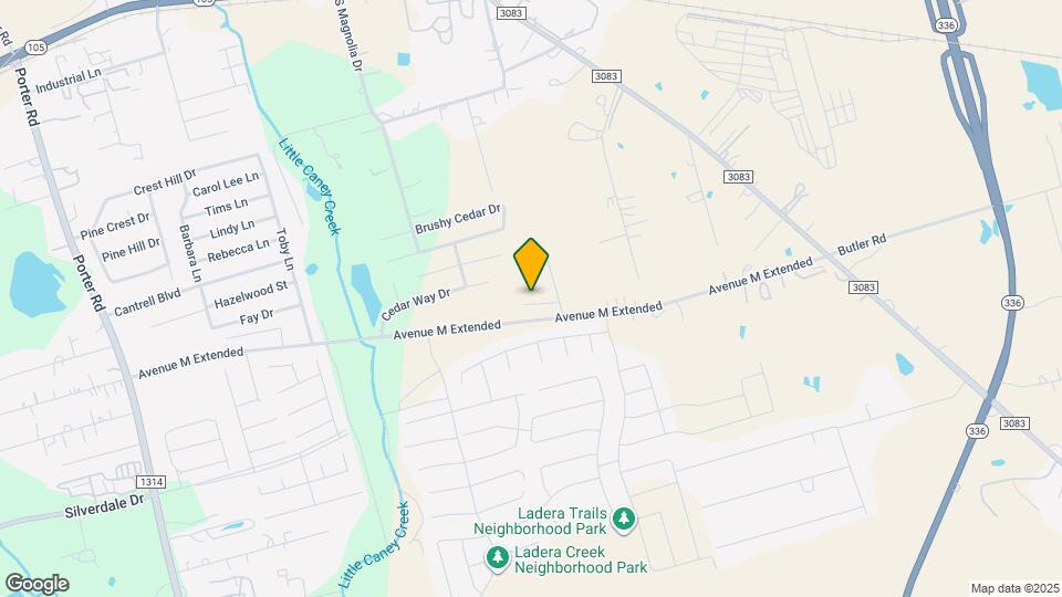 2613 Shady Cedar Ct Map and Location Details