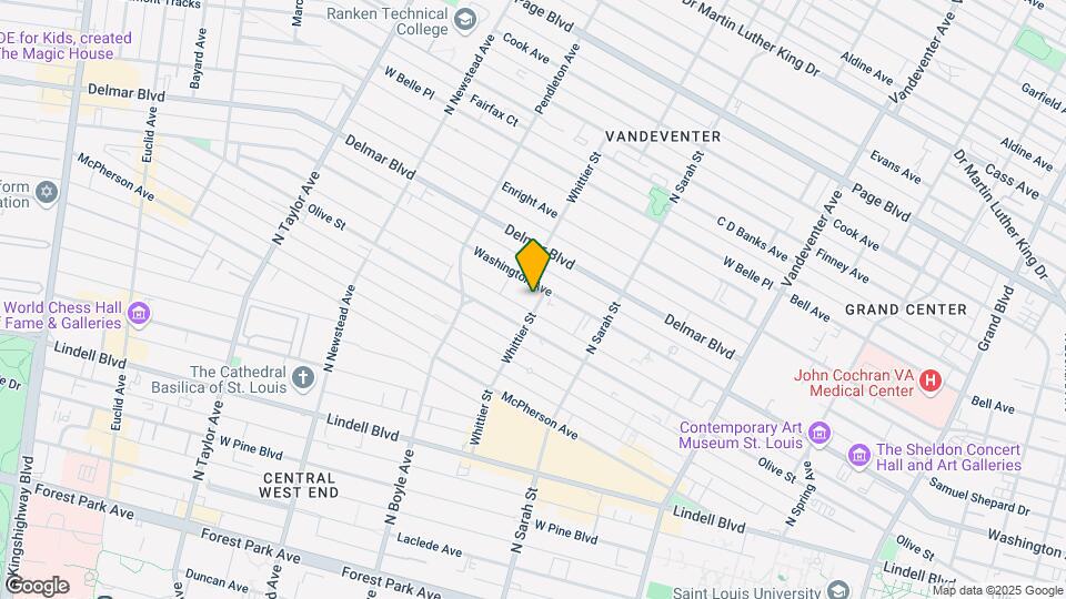 529 Whittier St Mapa y Detalles de la Ubicación